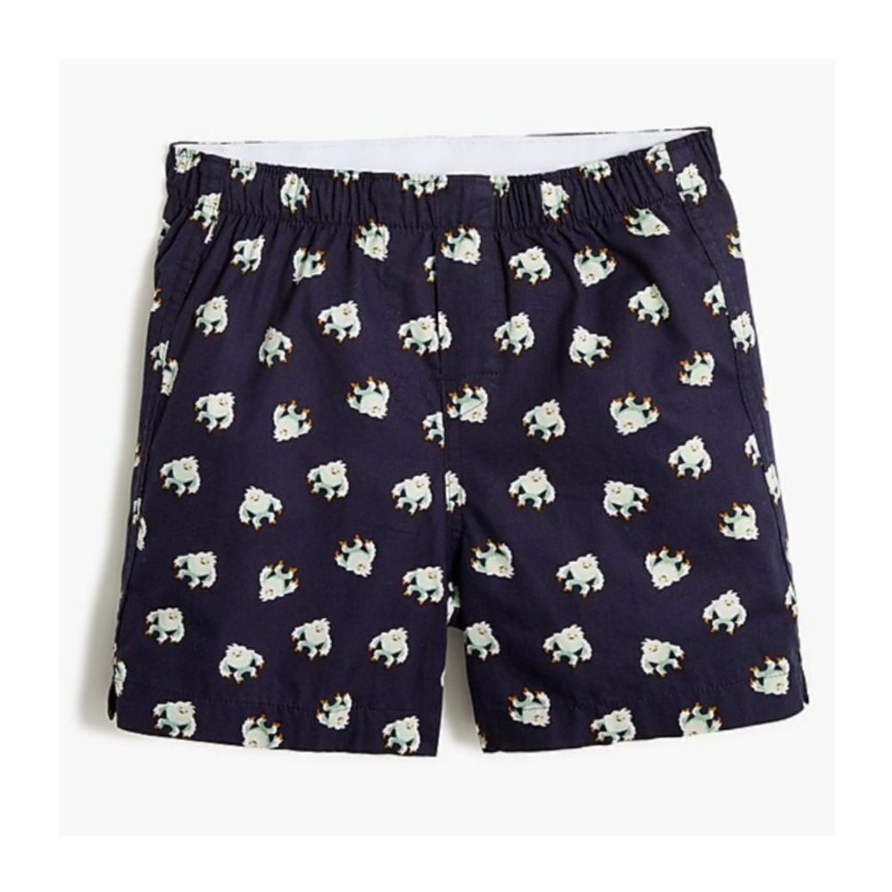 Crewcuts Boxers Yeti Snow Monster Navy Blue NEW Tags XXS 2/3